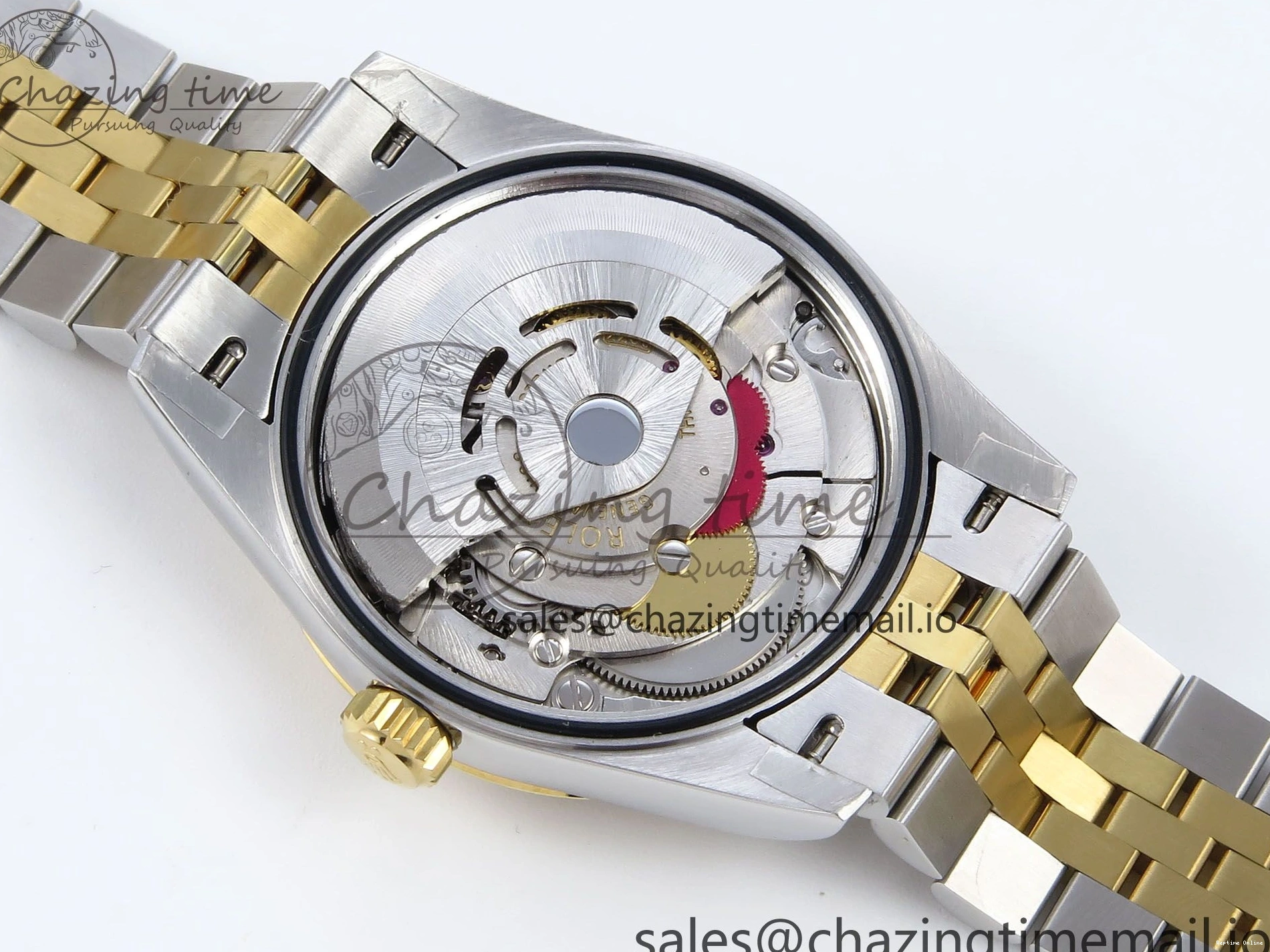 0513 Attractive DateJust 31 278383RBR JARF 1:1 Best Edition 904L Steel Gray Roman Diamonds Dial on SS YG Jubilee Bracelet HZ 880
